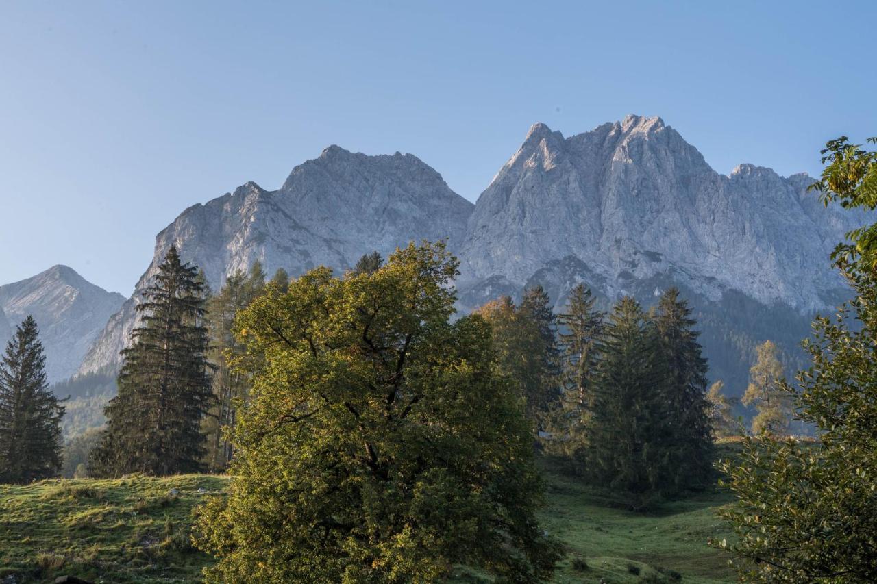 Ferienwohnung Zugspitznest Грайнау Екстер'єр фото